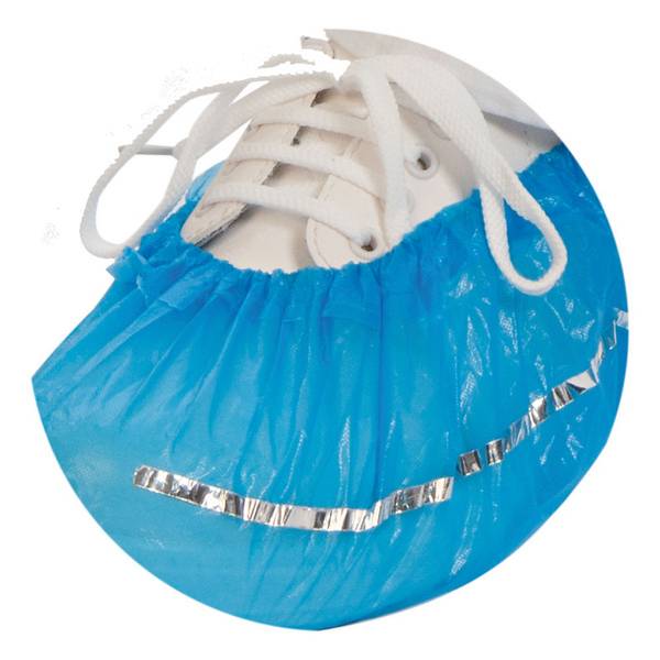 Überschuhe CPE 40 my detektierbar Blau Länge 41 cm