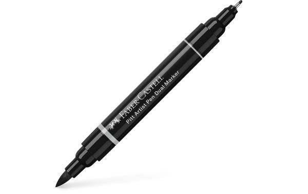 Faber-Castell Tuschestift Pitt Artist Pen Dual Schwarz