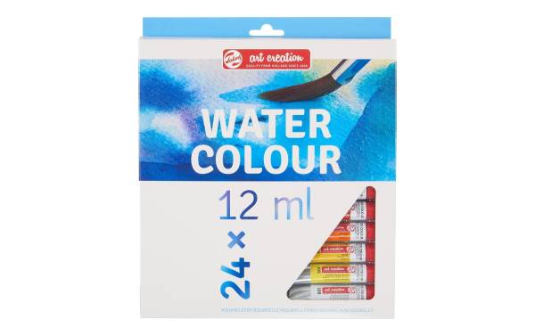 Talens Aquarellfarbe 24er Set, Mehrfarbig