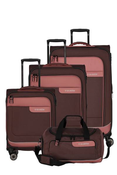 Travelite VIIA 4w L/M/S, Reisetasche, Frühlingsrose