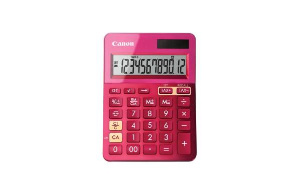 Tischrechner 12-stellig pink CANON LS123KMPK