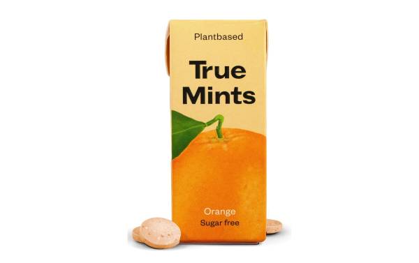 True Gum Bonbons True Mints Orange 13 g