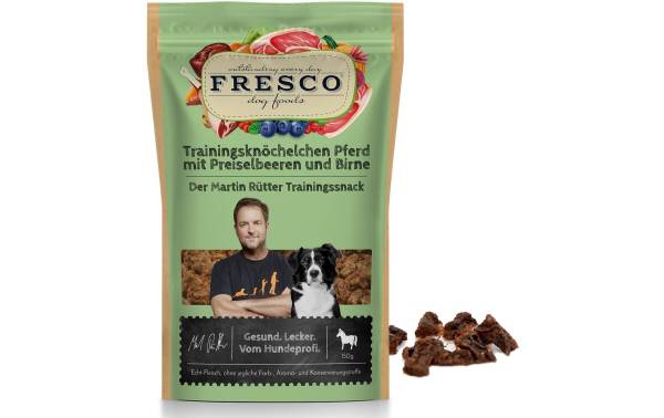 FRESCO Martin Rütter Trainingsknöchelchen Pferd&Preiselberen, 150 g