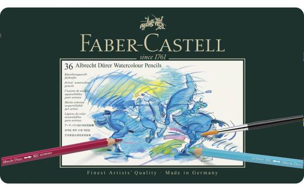 FABER-CASTELL Aquarellstifte ALBRECHT DÜRER, 36er Metalletui