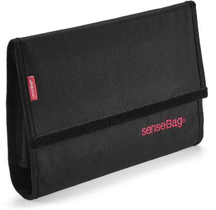 senseBag Wallet schwarz 215x50x210mm TRANSOTYP 76012024