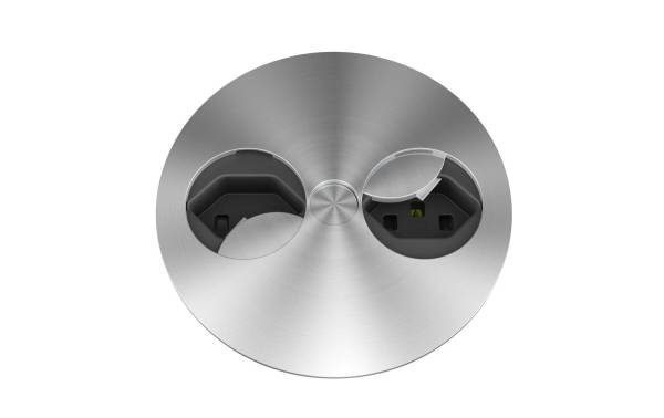 BACHMANN Tisch-Einbausteckdoseneinheit "TWIST", Bundle CH