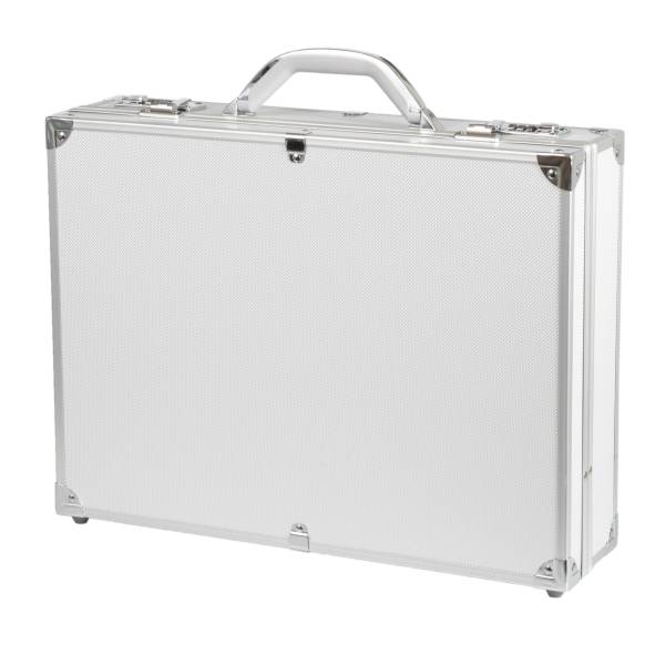 ALUMAXX Attaché-Koffer "OCTAN", Aluminium, silber