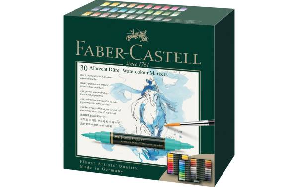 FABER-CASTELL Aquarellmarker ALBRECHT DÜRER, 30er Etui