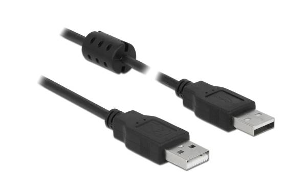 Delock USB 2.0-Kabel USB A – USB A 2 m