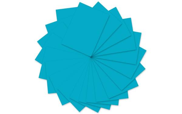 URSUS Tonzeichenpapier A4, 130 g/m², 100 Blatt, Hellblau