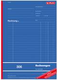 herlitz Formularbuch "Rechnung 305", DIN A5, 2 x 40 Blatt