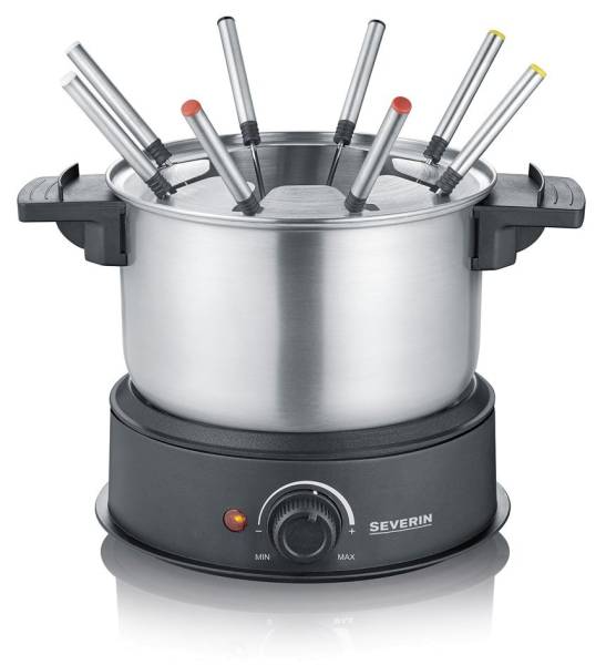 SEVERIN Fondue FO 2470, Edelstahl/schwarz