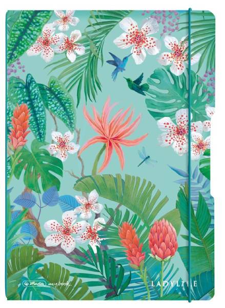 herlitz Notizheft my.book flex Ladylike 'Butterflies', A4