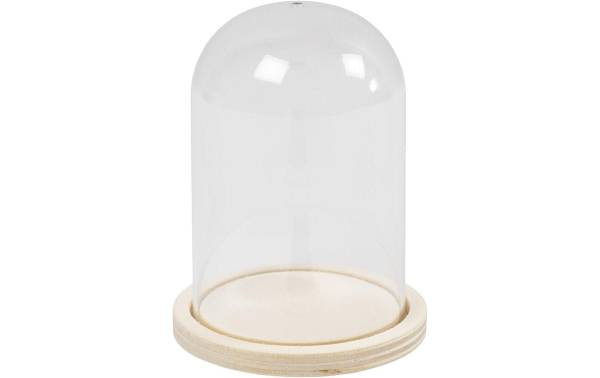 Creativ Company Holzartikel Glocke auf Holzfuss 1 Stück