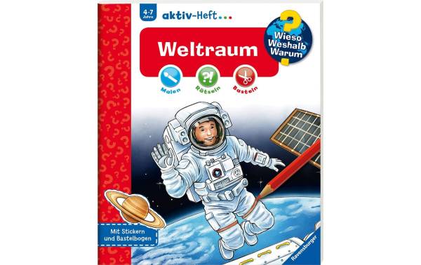 Ravensburger Kinder-Sachbuch WWW Aktiv-Heft Weltraum