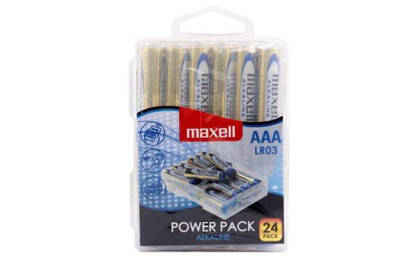 Maxell Europe LTD. Batterie AAA 24 Stück