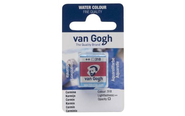 Van Gogh Aquarellfarbe 318 Karmin, 1 Stück