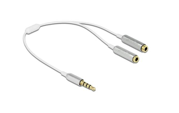 Delock Audio-Kabel Klinke 3.5mm, male – Klinke 3.5mm, female 0.25 m
