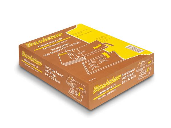 Backpapier Backstar 53 × 32,5 cm Gastronorm