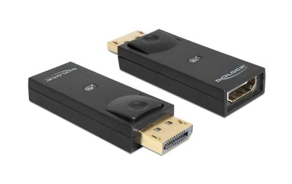 Delock Adapter Displayport – HDMI Schwarz