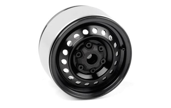RC4WD Felgen Rad 1.9, Aluminium, Beadlock, Schwarz, 4 Stück