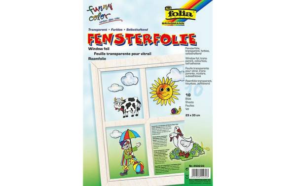 folia Fensterfolie, 230 x 330 mm, farblos