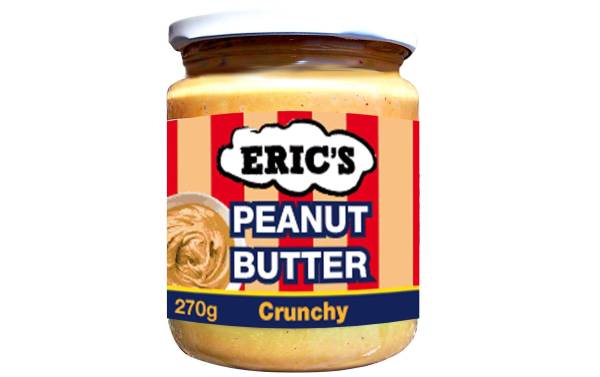 Eric&#039;s Peanut Butter Crunchy 270 g