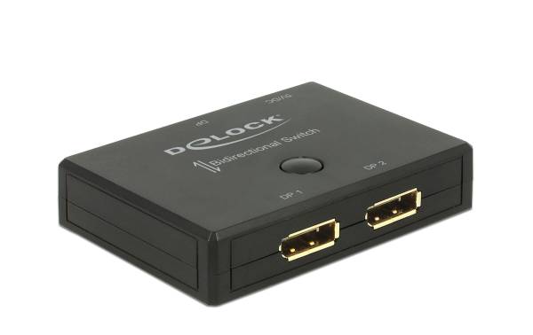 Delock Switchbox Displayport 2in/1Out, 2Out/1In, 4K/60Hz
