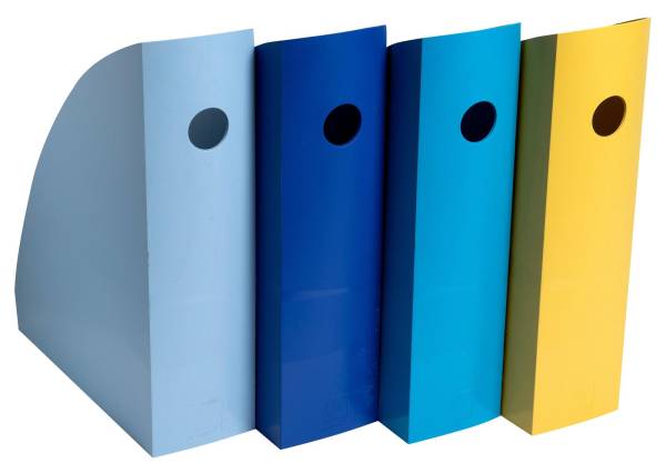 Stehsammler BeeBlue A4+ Set Mag Cube, 4 Farben ass. EXACOMPTA 18202SETD