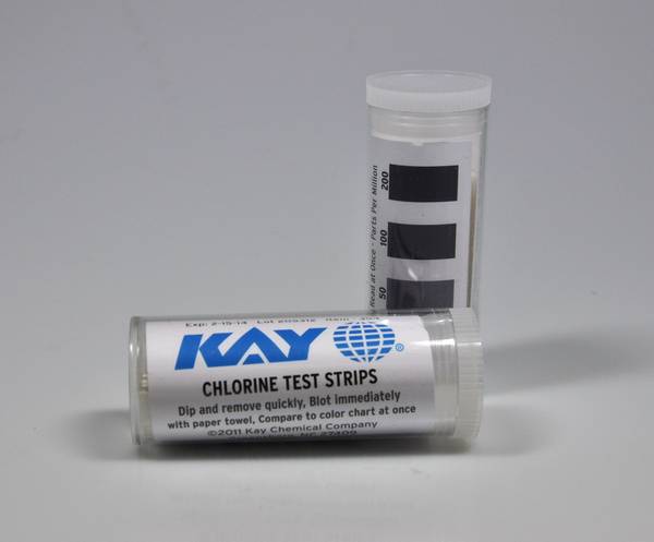 Chlorine Test Strips