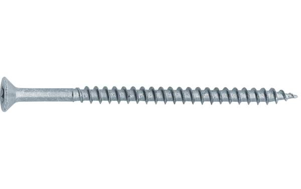Krafter Spanplattenschrauben Senkkopf 6 x 120 mm Stahl, 4 Stück