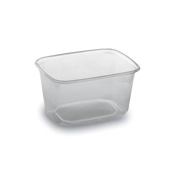 Rechteckbecher (PP) klar 108 x 81 mm 300ml – 100 Stück