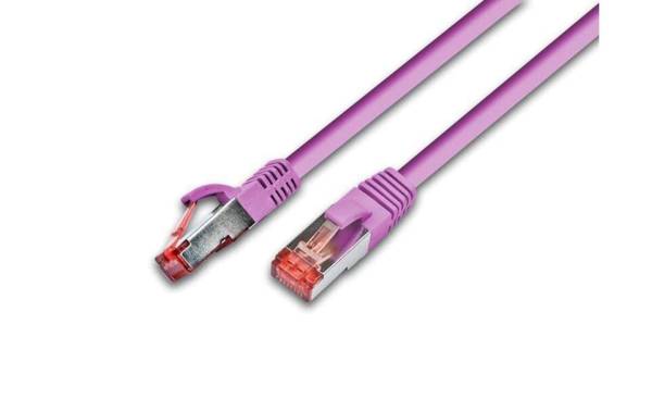 Wirewin Patchkabel Cat 6, S/FTP, 7 m, Pink