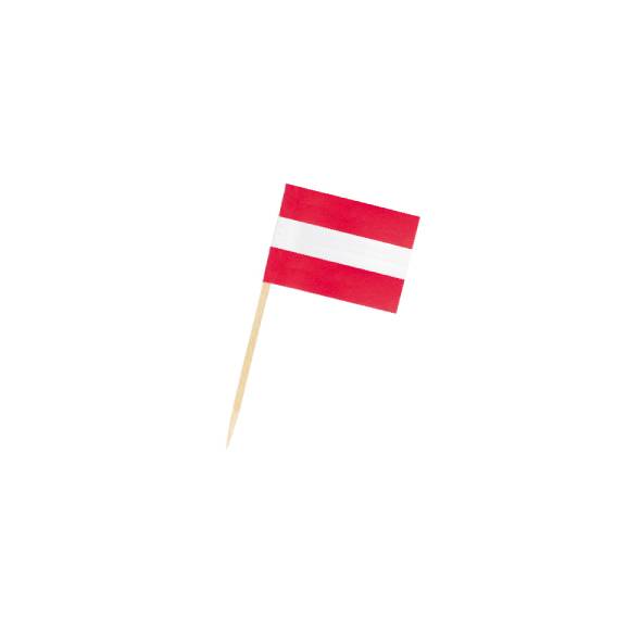 Flaggen-Picker AT 7cm – 50 Stück