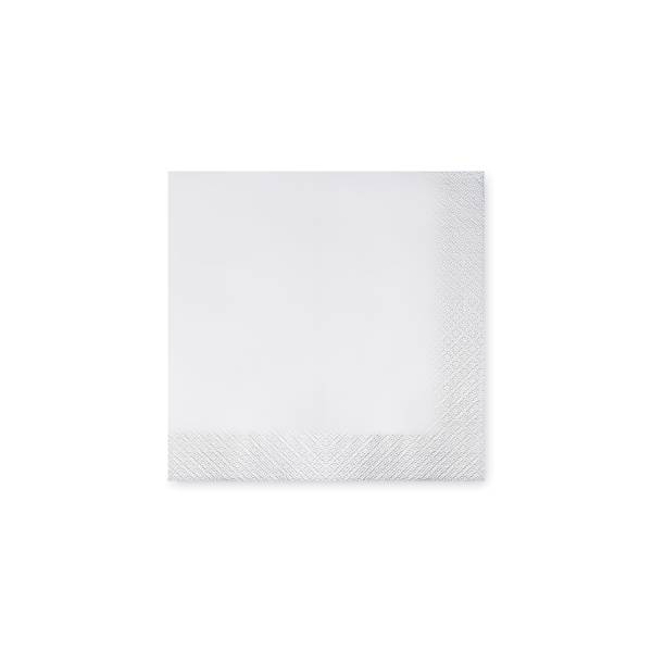 Serviette (PAP FSC Mix) 3-lagig weiß 24 x 24 cm - 200 Stück