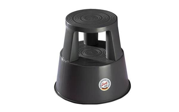 WEDO Rollhocker STEP, aus Kunststoff, grau / RAL 7012