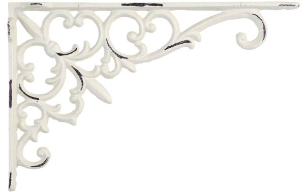Chic Antique Regalträger 23.5 x 15.5 cm, Crème