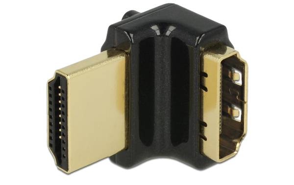 Delock Adapter High Speed Ethernet 4K 90° HDMI – HDMI