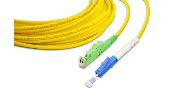 Lightwin LWL-Patchkabel E2000/APC-LC, Singlemode, Simplex, 1m