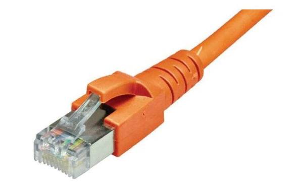 Dätwyler IT Infra Patchkabel Cat 6A, S/FTP, 7.5 m, Orange