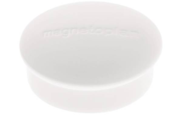 Magnet Discofix Mini 19mm weiss 10 Stück MAGNETOP. 1664600