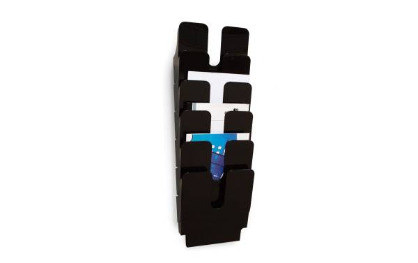 DURABLE Wand-Prospekthalter-Set "FLEXIPLUS 6", A4, 6 Fächer