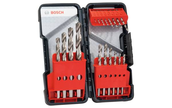 Bosch Professional Metallbohrer-Set HSS-G, 18-teilig