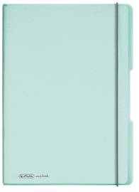 herlitz Notizheft my.book flex Pastell, A4, PP-Cover, minze-