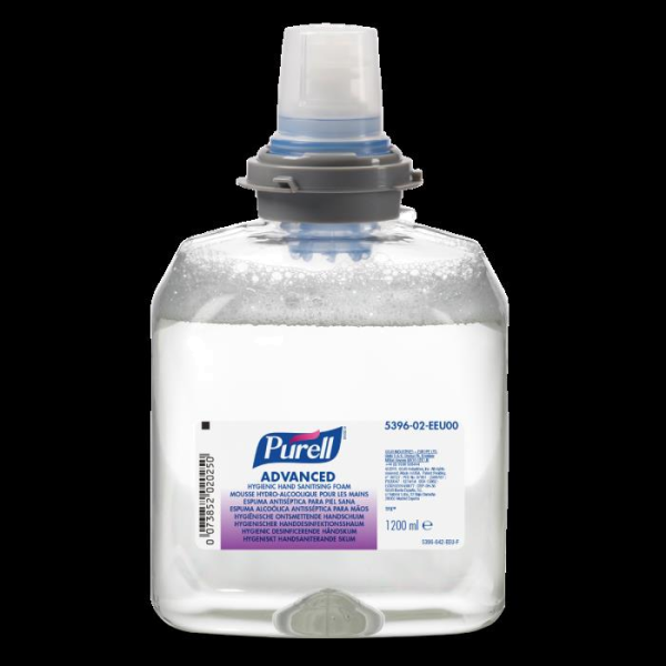 PURELL ® Advanced Hygienischer Handdesinfektionsschaum – TFX Karton à 4 x 120…
