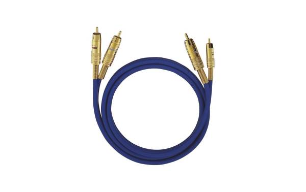 Oehlbach Audio-Kabel NF 1 Master Cinch – Cinch 1 m