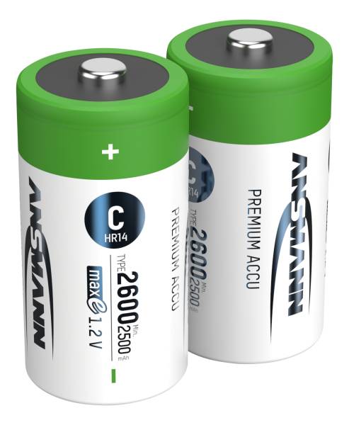 NiMH Akku Baby C Typ 2600 (min. 2500 mAh) maxE
