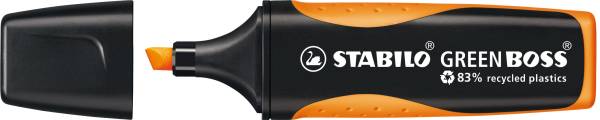 Textmarker GREEN BOSS 2-5mm orange STABILO 6070/54
