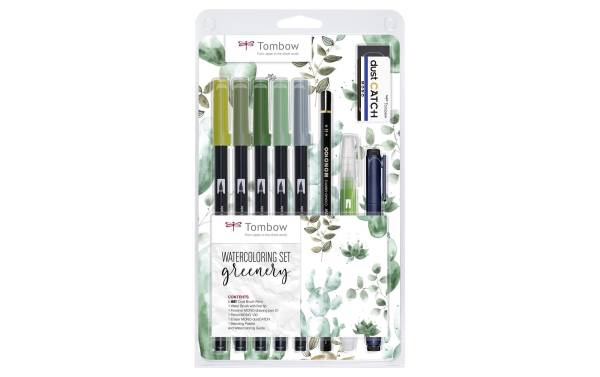 Watercolor Set Greenery TOMBOW WCS-GR