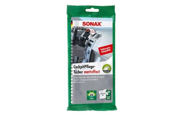 Sonax Reinigungstücher-Set Cockpit mit Matt-Effekt